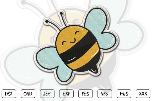 Bee Patch Embroidery Design: Sweet & Sellable Craft Fair Charm