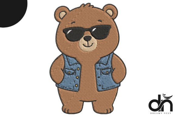 Cool Bear in Sunglasses Embroidery: A Designer’s Honest Review