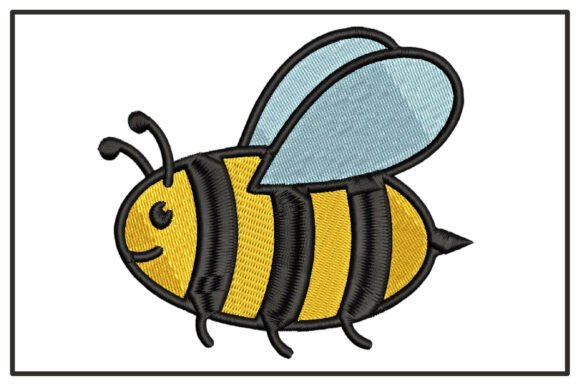 Cute Honeybee Embroidery Design Review for Small Business Branding